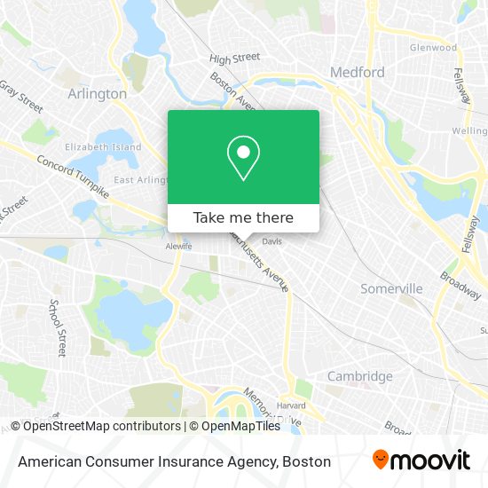 American Consumer Insurance Agency map