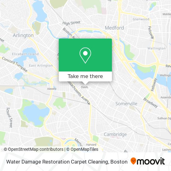 Mapa de Water Damage Restoration Carpet Cleaning