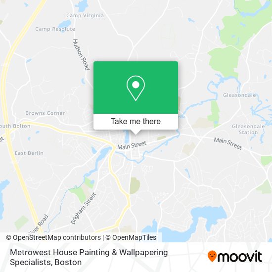 Mapa de Metrowest House Painting & Wallpapering Specialists
