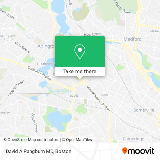 Mapa de David A Pangburn MD