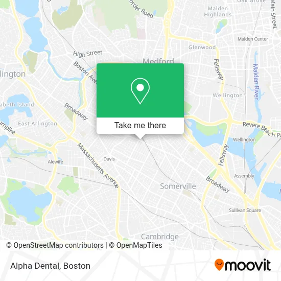 Alpha Dental map