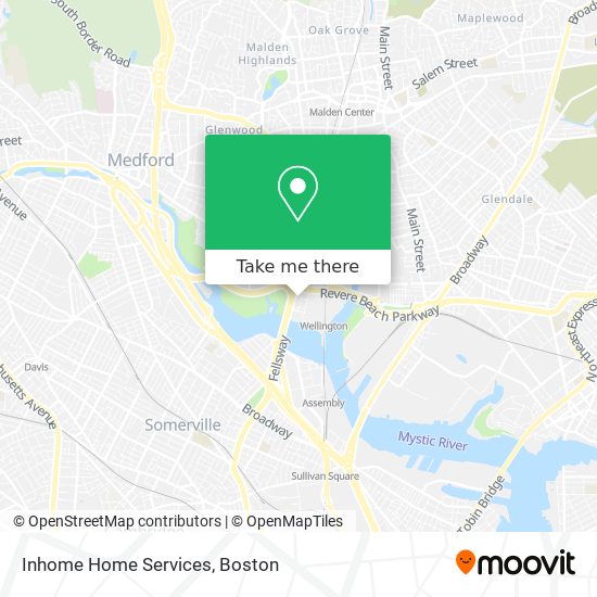 Mapa de Inhome Home Services