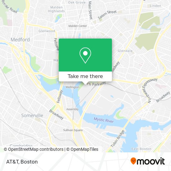 AT&T map