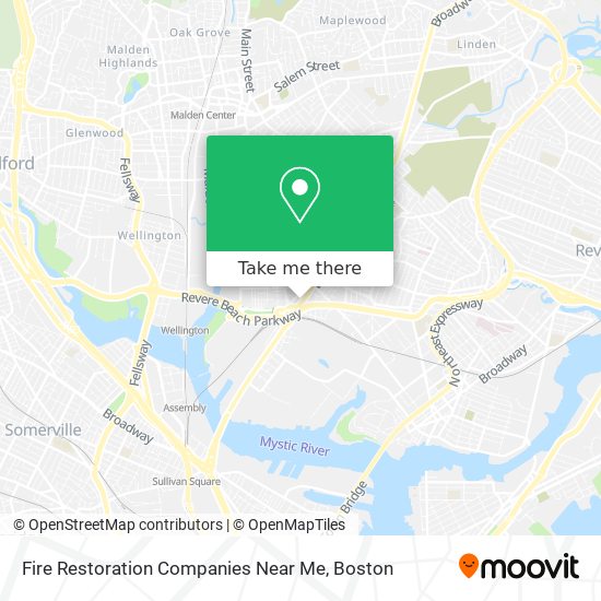 Mapa de Fire Restoration Companies Near Me