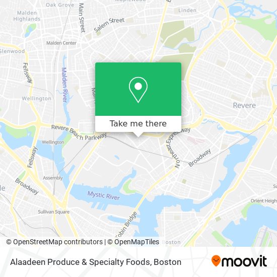 Alaadeen Produce & Specialty Foods map