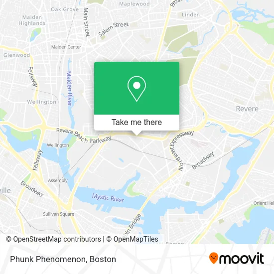 Phunk Phenomenon map