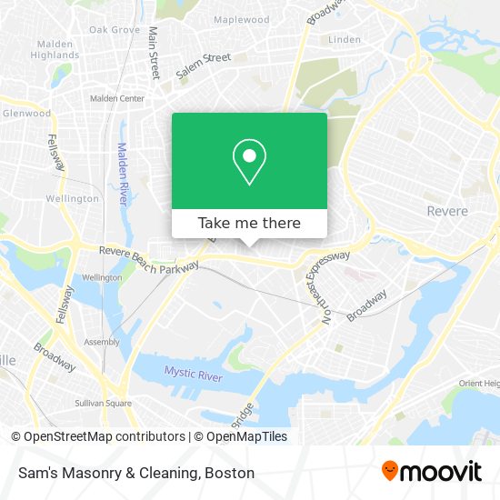 Mapa de Sam's Masonry & Cleaning