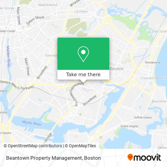 Beantown Property Management map