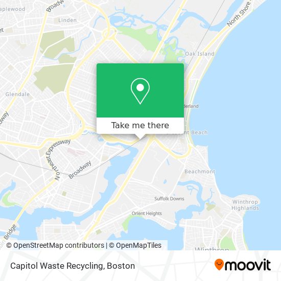 Mapa de Capitol Waste Recycling