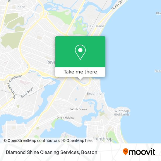 Diamond Shine Cleaning Services map