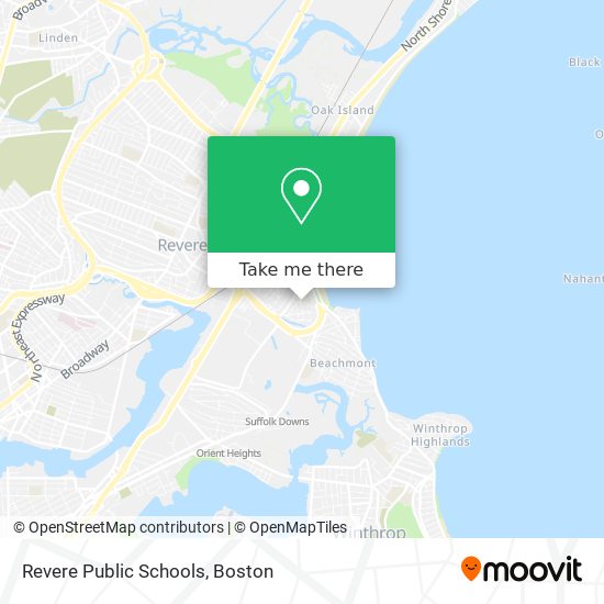 Revere Public Schools map