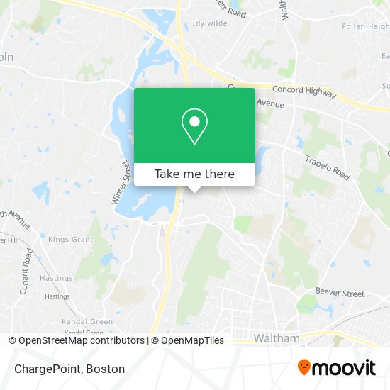 ChargePoint map