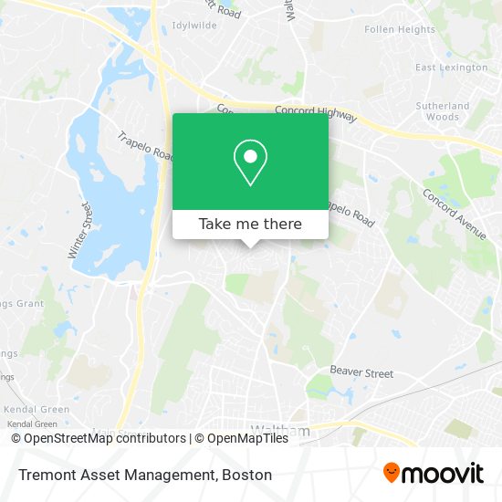 Tremont Asset Management map