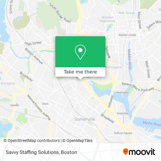 Savvy Staffing Solutions map