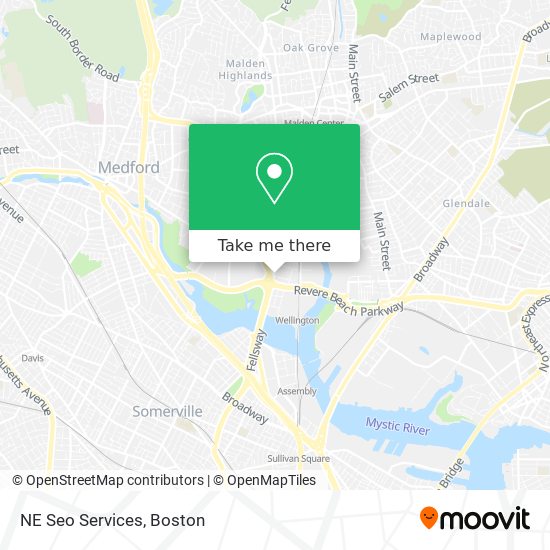 NE Seo Services map