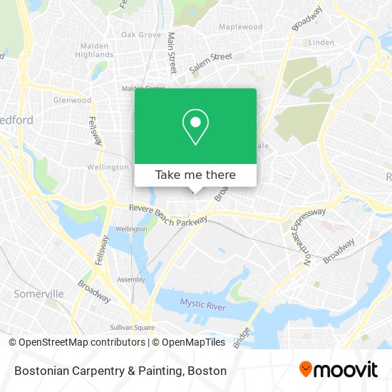 Bostonian Carpentry & Painting map