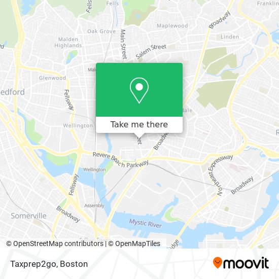 Taxprep2go map