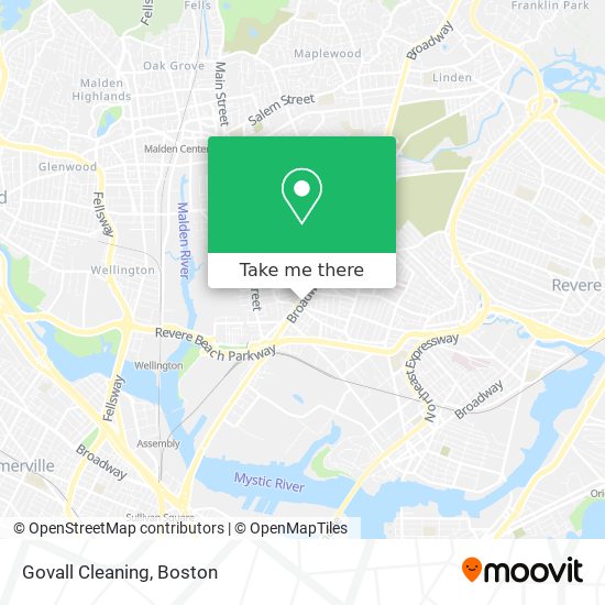 Govall Cleaning map