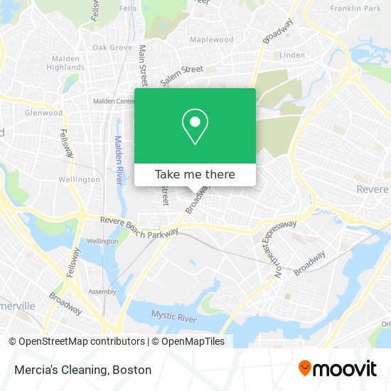 Mercia's Cleaning map