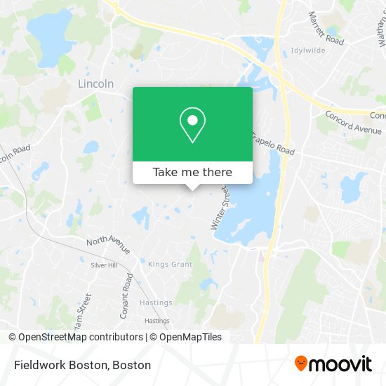 Fieldwork Boston map