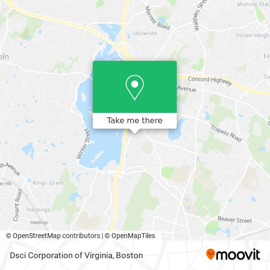 Mapa de Dsci Corporation of Virginia