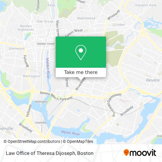 Law Office of Theresa Dijoseph map