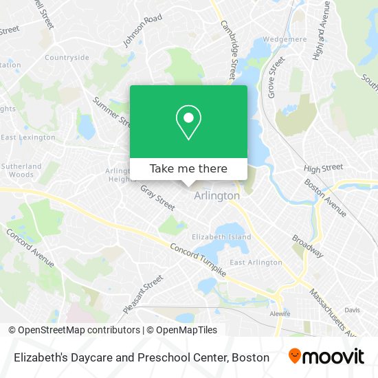 Mapa de Elizabeth's Daycare and Preschool Center