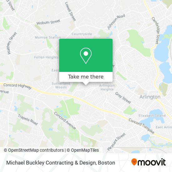 Mapa de Michael Buckley Contracting & Design