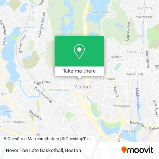 Never Too Late Basketball map