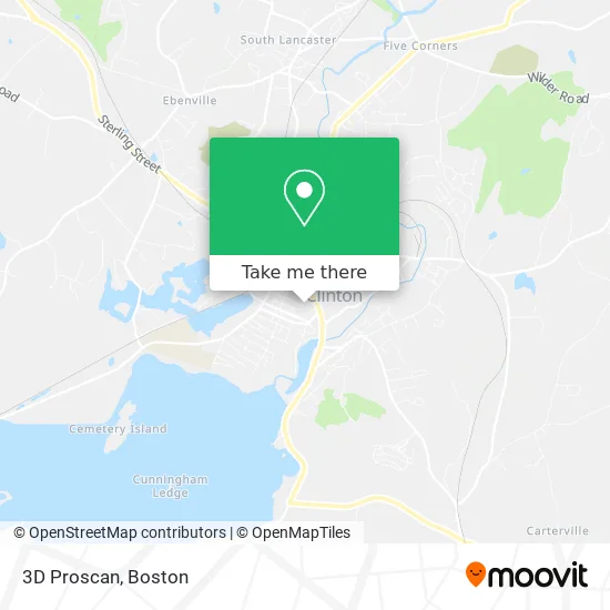 3D Proscan map