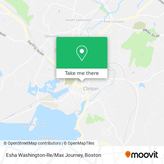 Mapa de Esha Washington-Re/Max Journey