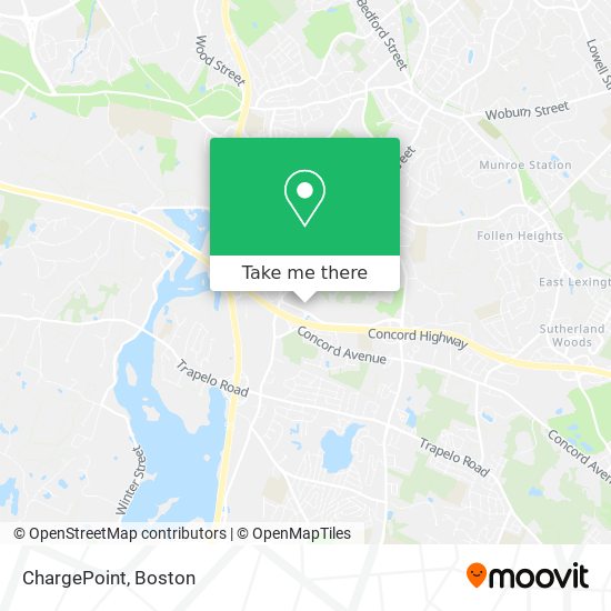 ChargePoint map