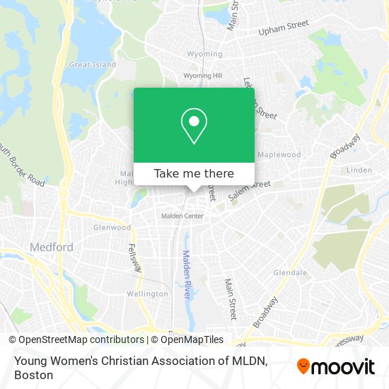 Mapa de Young Women's Christian Association of MLDN