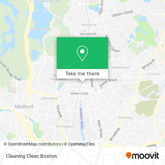 Mapa de Cleaning Clear