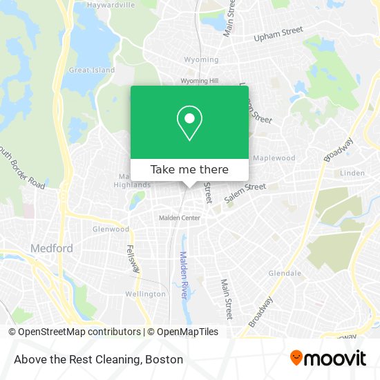 Mapa de Above the Rest Cleaning