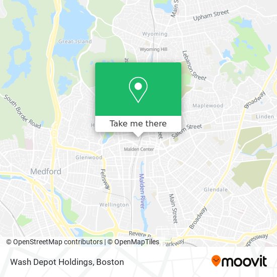 Mapa de Wash Depot Holdings