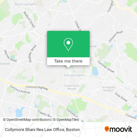 Mapa de Collymore Shani Rea Law Office