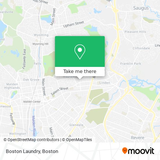 Boston Laundry map