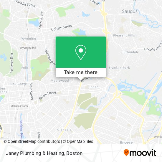 Mapa de Janey Plumbing & Heating