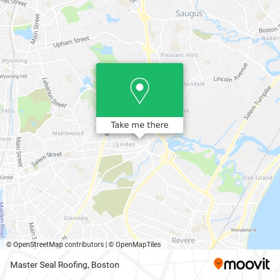 Mapa de Master Seal Roofing