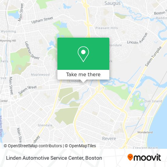 Mapa de Linden Automotive Service Center