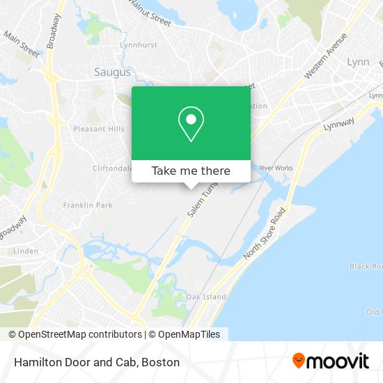 Hamilton Door and Cab map