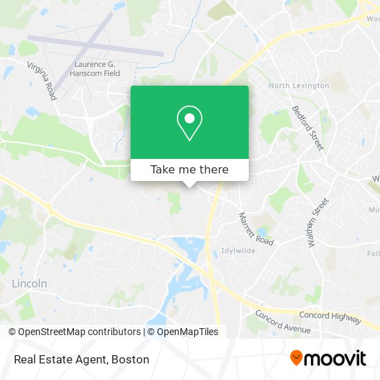 Real Estate Agent map