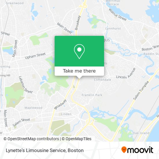 Mapa de Lynette's Limousine Service