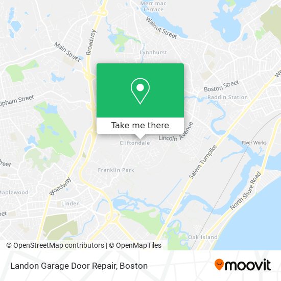 Landon Garage Door Repair map