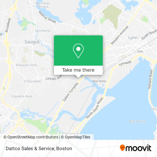 Dattco Sales & Service map