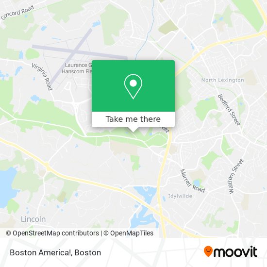 Mapa de Boston America!