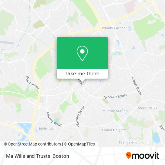 Mapa de Ma Wills and Trusts