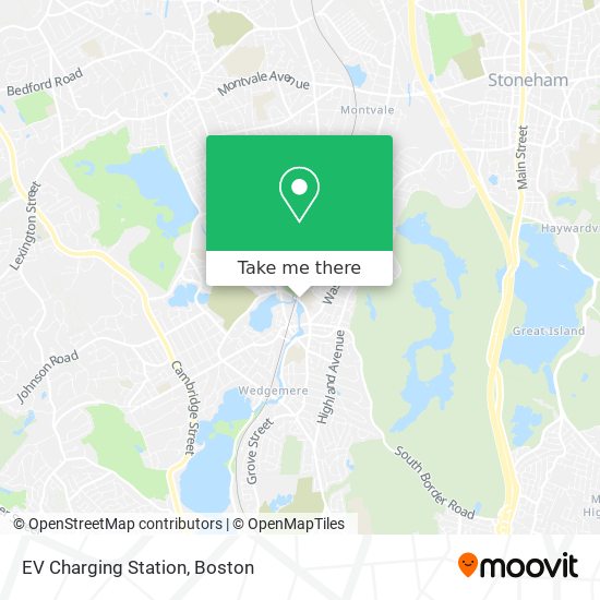 EV Charging Station map