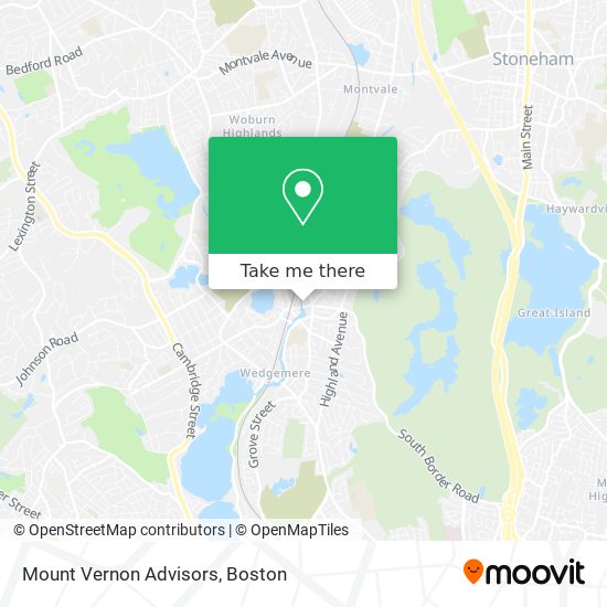 Mount Vernon Advisors map